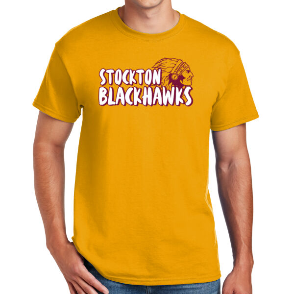 Stockton Back to School 2026 Logo 1 - DryBlend ® 50 Cotton/50 Poly T Shirt Thumbnail