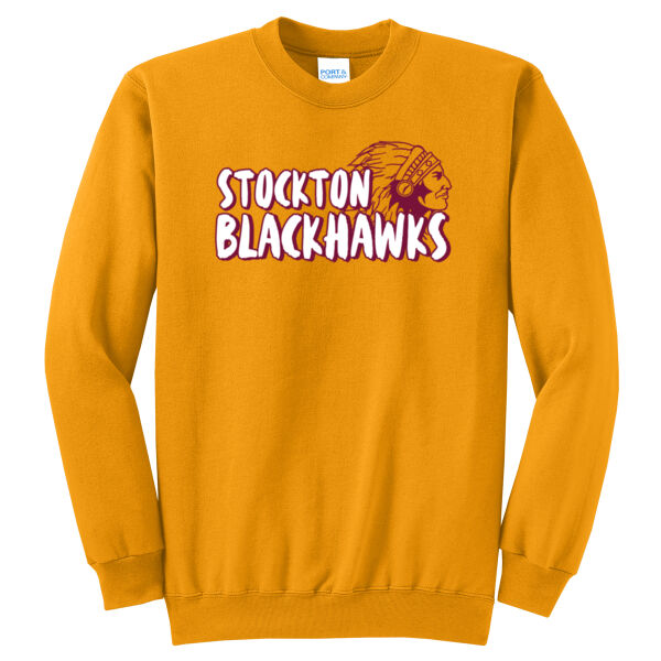 Stockton Back to School 2026 Logo 1 - Core Fleece Crewneck Sweatshirt Thumbnail