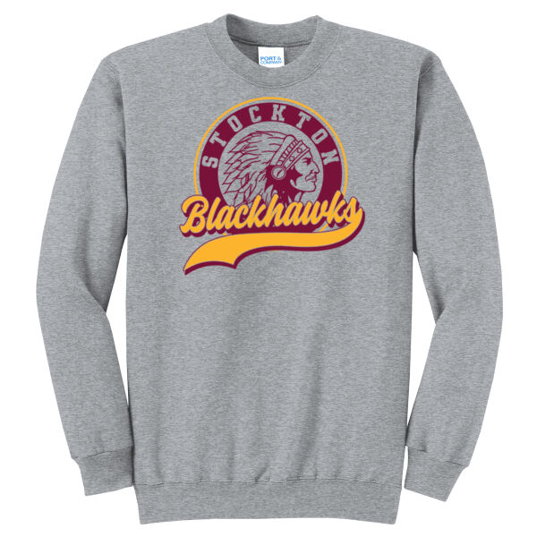 Stockton Back to School 2026 Logo 2 - Core Fleece Crewneck Sweatshirt Thumbnail