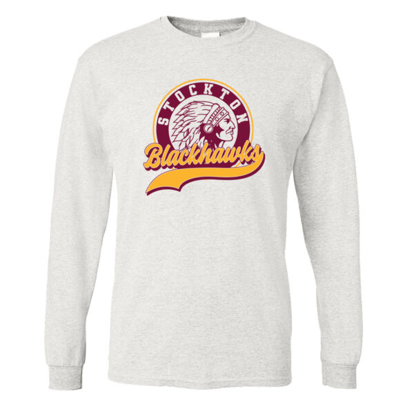 Stockton Back to School 2026 Logo 2 - DryBlend® 50/50 Long Sleeve T-Shirt Thumbnail