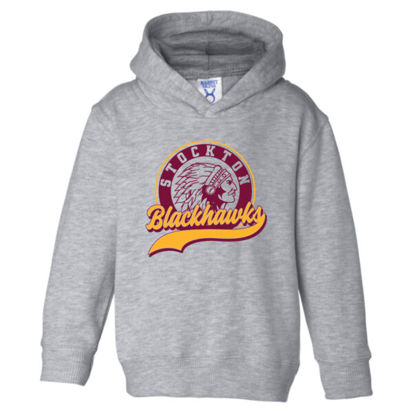 Stockton Back to School 2026 Logo 2 - Toddler Pullover Fleece Hoodie Thumbnail