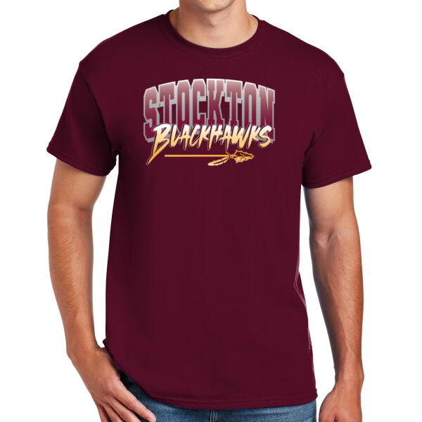 Stockton Back to School 2026 Logo 3 - DryBlend ® 50 Cotton/50 Poly T Shirt Thumbnail