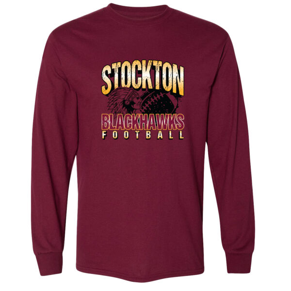 Blackhawk Football 2026 Logo 1 - DryBlend® 50/50 Long Sleeve T-Shirt Thumbnail