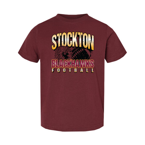 Blackhawk Football 2026 Logo 1 - Toddler Fine Jersey Tee Thumbnail