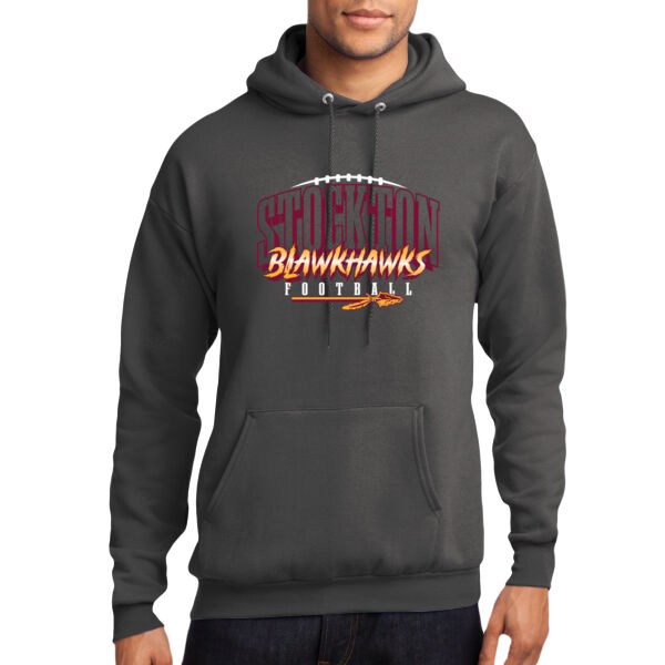 Blackhawk Football 2026 Logo 2 - Core Fleece Pullover Hooded Sweatshirt Thumbnail