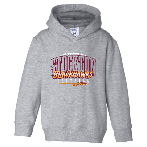 Blackhawk Football 2026 Logo 2 - Toddler Pullover Fleece Hoodie Thumbnail