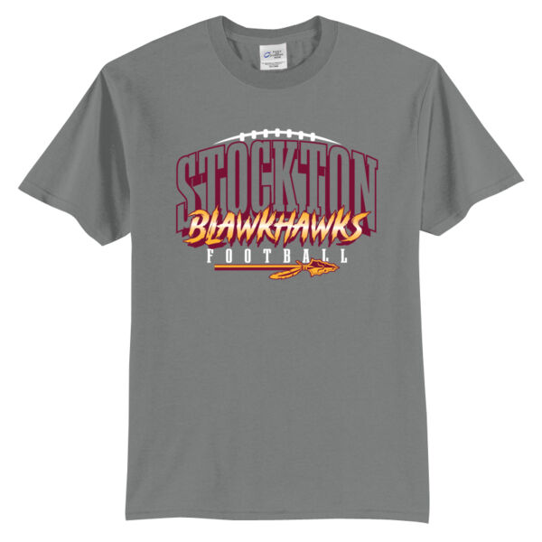 Blackhawk Football 2026 Logo 2 - Tall Core Blend Tee Thumbnail