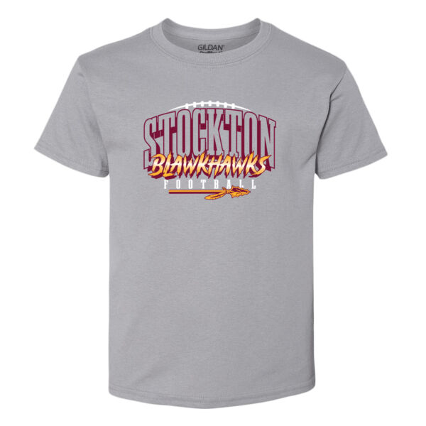 Blackhawk Football 2026 Logo 2 - DryBlend® Youth T-Shirt Thumbnail