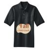 Heavyweight Cotton Pique Polo with Pocket Thumbnail